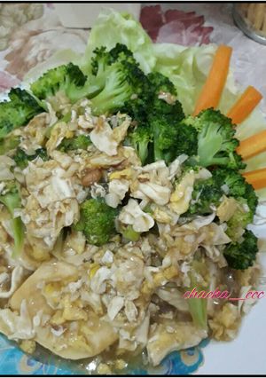Foto resep Brokoli Siram Tahu Telur