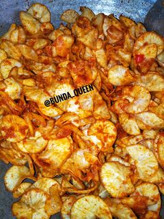 Foto resep Keripik Singkong Balado