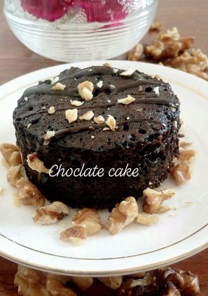 A picture of Mini chocolate cake.