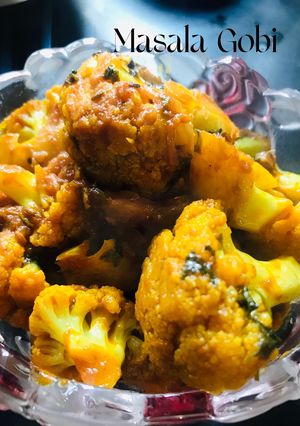 A picture of Masala Gobhi.