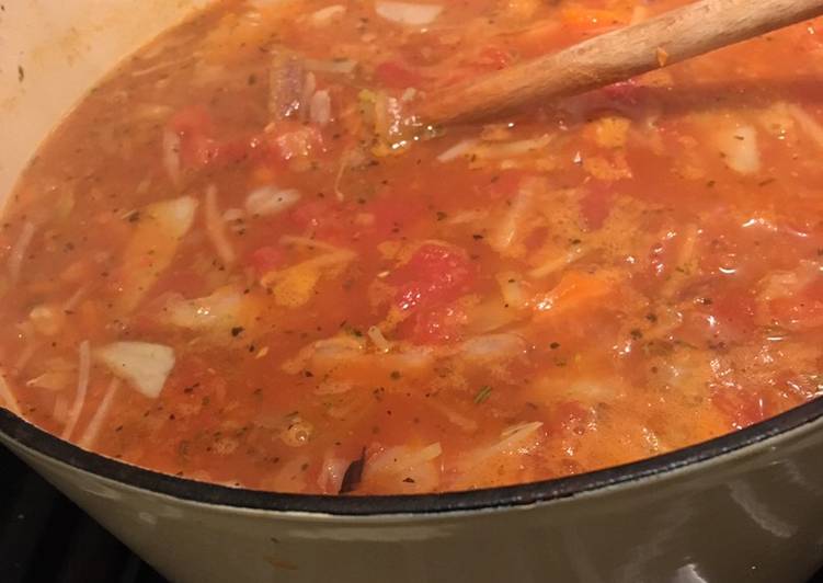 My Daughter love Minestrone Soup. Veggie