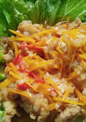 Foto resep Ayam koloke asam manis