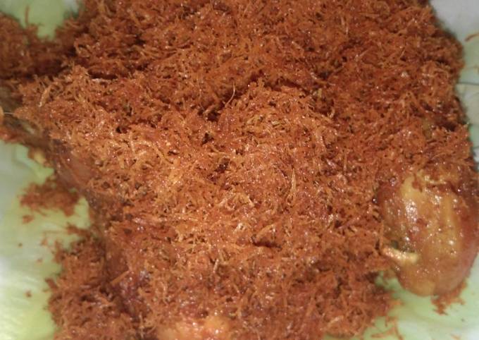 Resep: Ayam serundeng kelapa Ekonomis Untuk Dijual