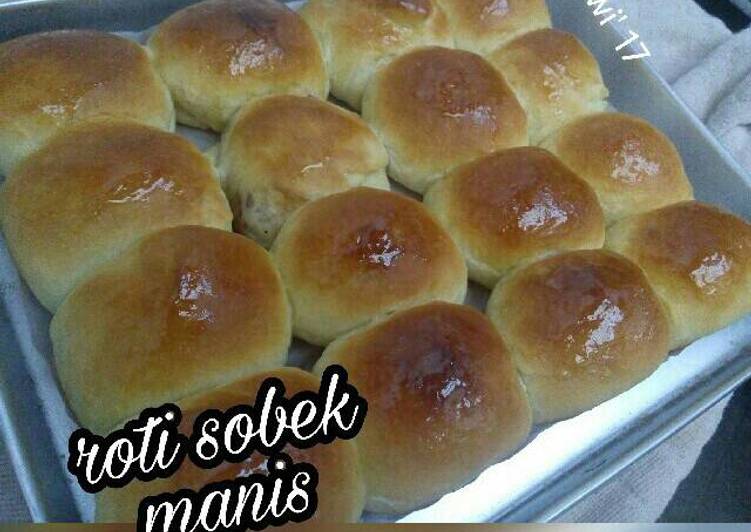 ROTI SOBEK MANIS homemade