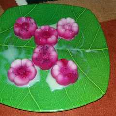 Puding marble buah naga রেসিপির প্রধান ছবি