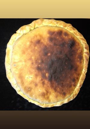 Una foto de Tarta rústica casera😋