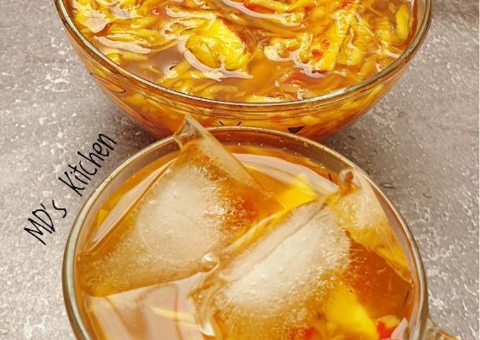 Cara Membuat Rujak serut mangga Ekonomis Untuk Dijual