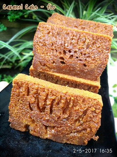 Foto resep Caramel Cake Kukus (Bolu Sarang Semut) - FLo