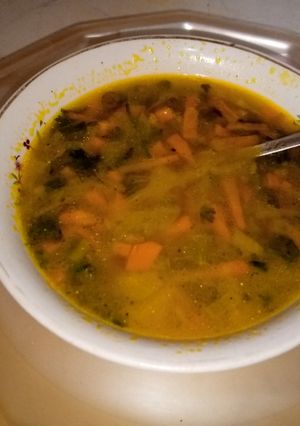 লেমন কোরিয়েন্ডার স্যুপ (lemon coriander soup recipe in Bengali) রেসিপির প্রধান ছবি