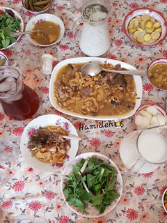 عکسی از دستور کله پاچه ی گوشت قربانی🐑😋