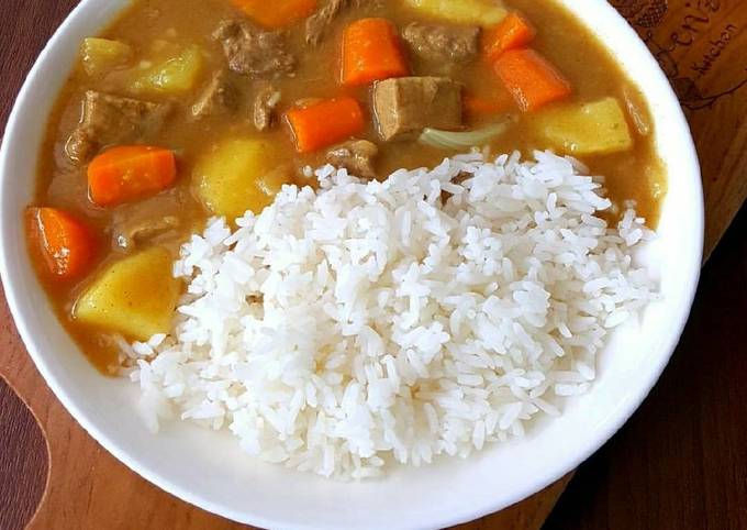 Japanese curry simple foto resep utama