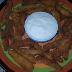 A picture of Spicy Potato Sticks.