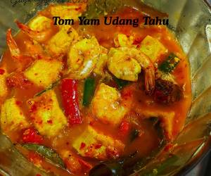 Siap Saji Tom Yam Udang Tahu Praktis Enak Siap Saji Tom Yam Udang Tahu Praktis Enak