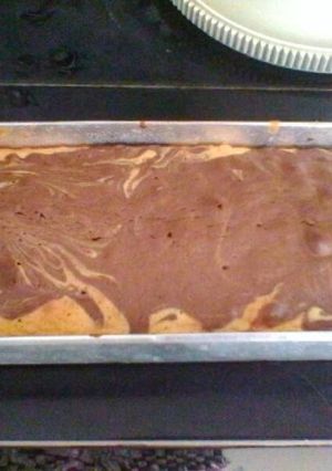 Foto resep Cake Marmer Simple