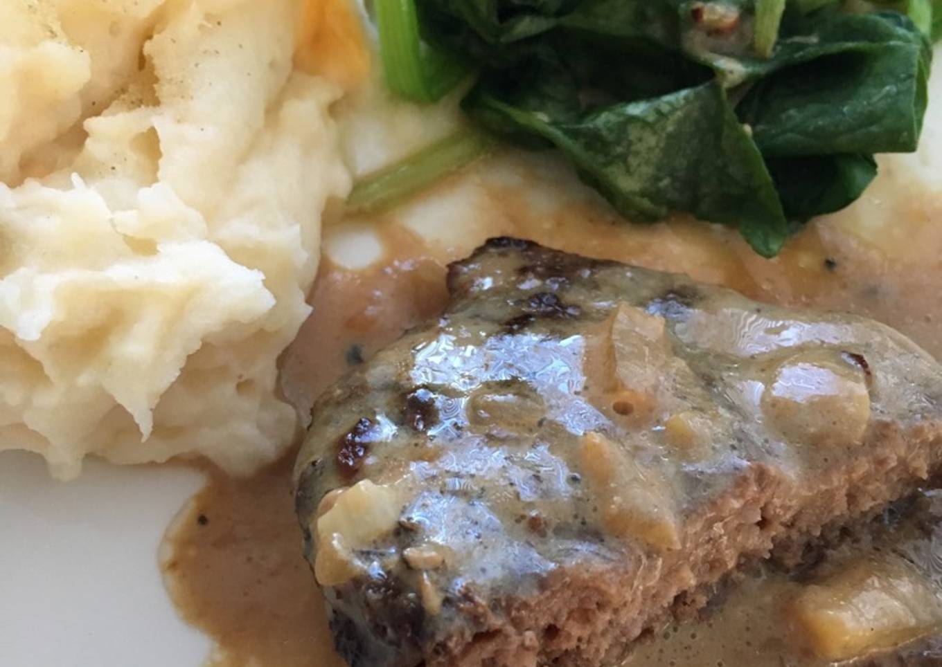 Beef Steak and Mashed Potato