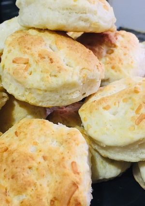 Una foto de Scones de queso