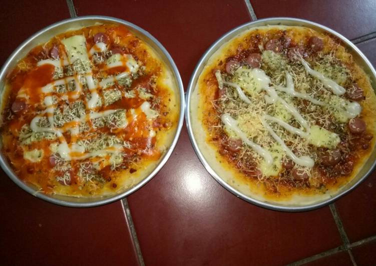 Pizza simple homemade