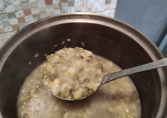 Bubur Kacang Hijau Tanpa Santan & Gula pasir