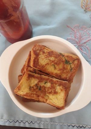 Foto resep Roti tawar goreng