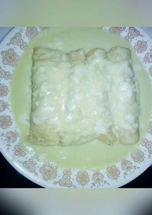 Una foto de Enchiladas Suizas 😋👌