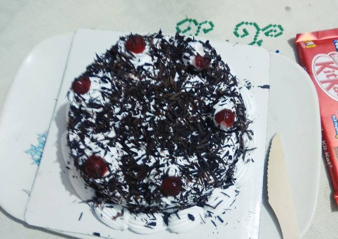 Recipe of Perfect Eggless Black forest cake