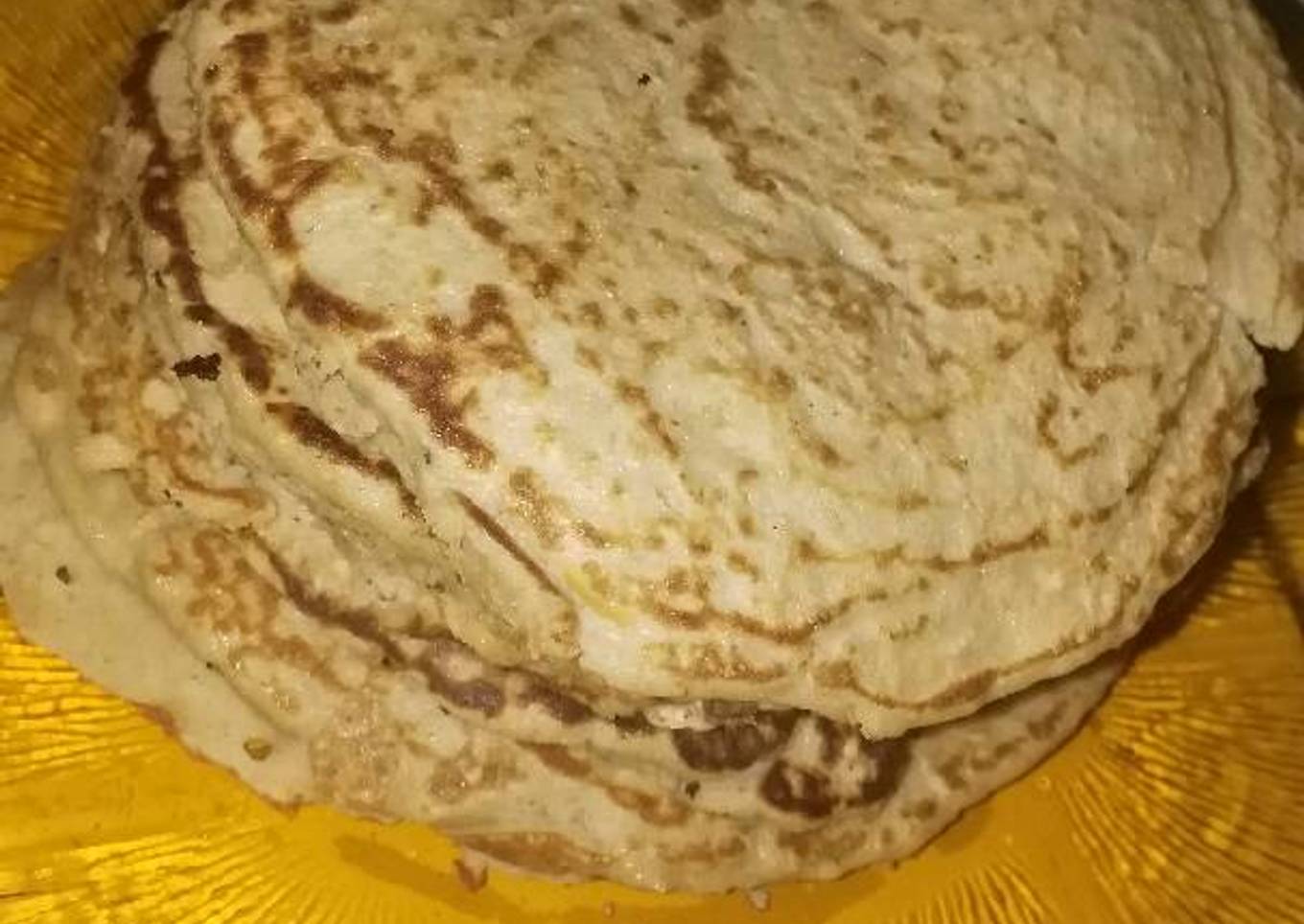 Panqueque de avena y guineo