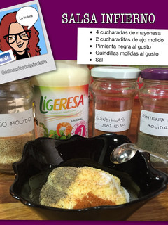 Una foto de Salsa infierno