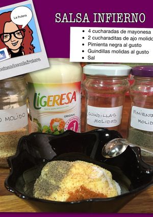 Una foto de Salsa infierno