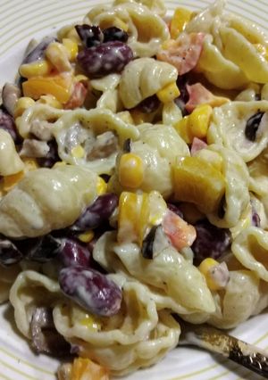 صورة لوصفة سلطه المكرونه 🥗🍝 Macarouna Salad