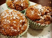 A picture of gingerbread muffins