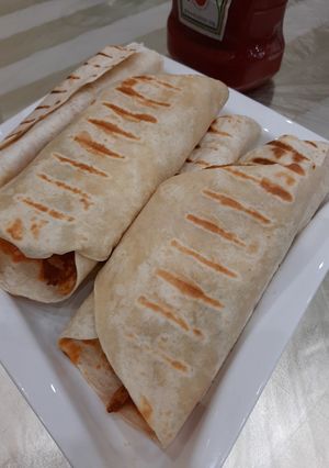 Foto resep Sandwich Tortila isi ayam kentucy