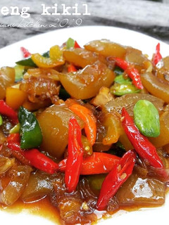 Foto resep Oseng kikil