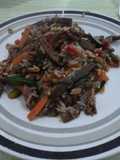 Chop suey de carne