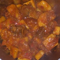 Yam porridge A picture of Yam porridge.