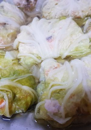 รูปของ ผักกาดขาวห่อหมู