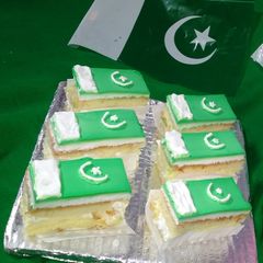 A picture of Pineapple Pastries/ flag pastries 14 August Special.