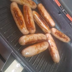 A picture of Perfect sausages.