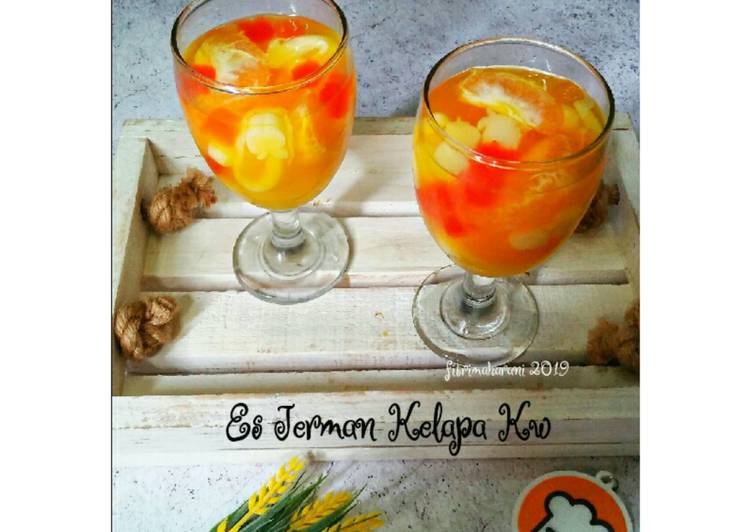 Resep Es Jerman Kelapa Kw Anti Gagal