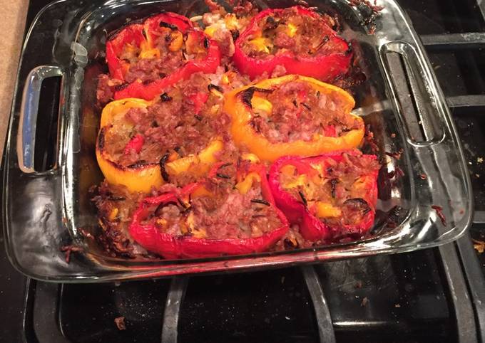 Cara's stuffed bell peppers