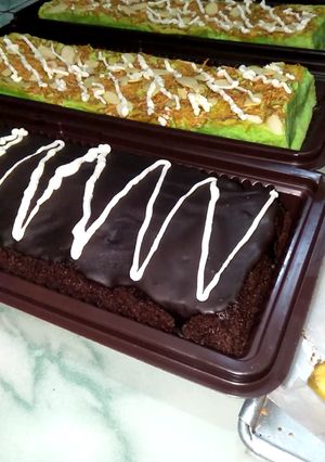 Foto resep Brownies Putih Telur panggang
