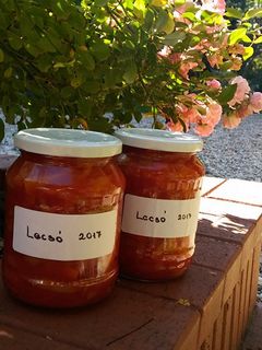 Natúr lecsó, télire recept fotója