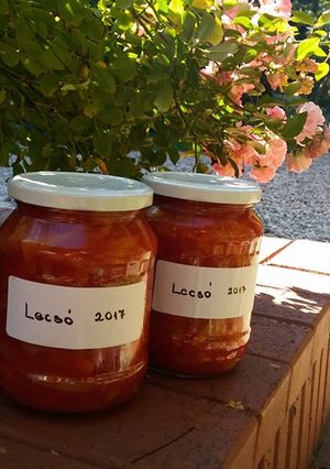 Natúr lecsó, télire recept fotója