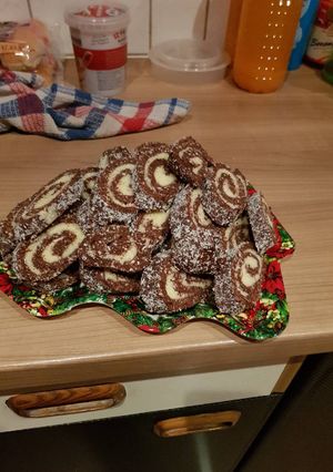 Keksz tekercs recept fotója
