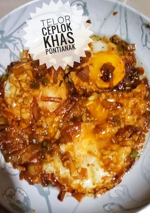 Foto resep 89.Telor Ceplok Khas Pontianak