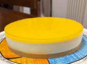 Foto di Cheesecake alla Vaniglia con Gelée al Mango🥧🥭
