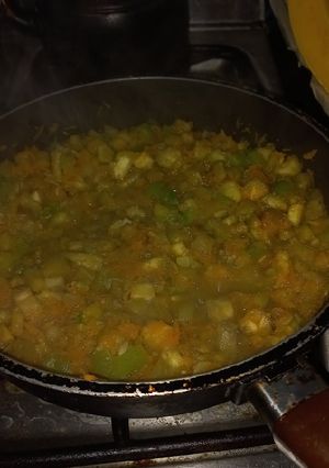 Una foto de Puré de berenjena