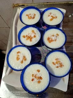 صورة لوصفة رز بلبن بطريقتي