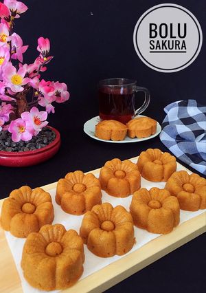 Foto resep Bolu Sakura/Bolu Caramel