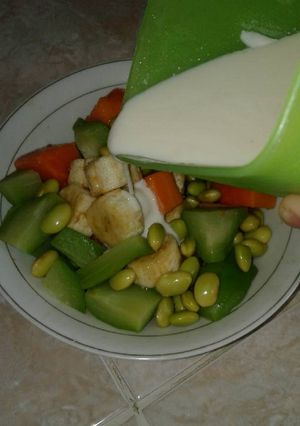 Foto resep Salad buah sayur