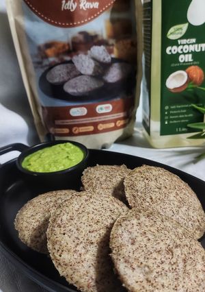 A picture of Multi Millet Idli.